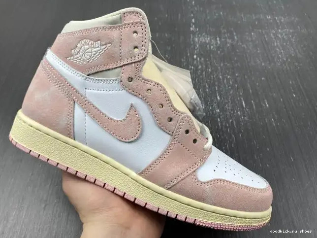 Rep Jordan OG FD2596-600 Pink Washed Air Retro 1 (Women's) High 0606